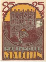 Malchin - Stadt - - 15.2.1922 - 25 Pfennig 