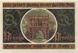 Malchin - Stadt - - 31.12.1922 - 50 Pfennig