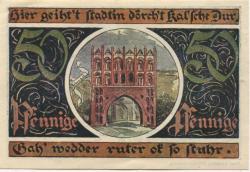 Malchin - Stadt - - 31.12.1922 - 50 Pfennig