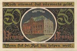 Malchin - Stadt - - 31.12.1922 - 50 Pfennig