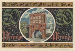 Malchin - Stadt - - 31.12.1922 - 50 Pfennig