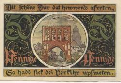 Malchin - Stadt - - 31.12.1922 - 50 Pfennig 