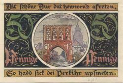 Malchin - Stadt - - 31.12.1922 - 50 Pfennig