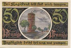 Malchin - Stadt - - 31.12.1922 - 50 Pfennig