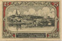 Malchow - Stadt - -- - 25 Pfennig