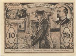 Mallmitz (heute: PL-Malomice) - Gemeinde - Juli 1921 - 10 Pfennig