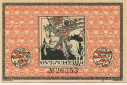 Marburg - Stadt - 5.7.1918 - 50 Pfennig