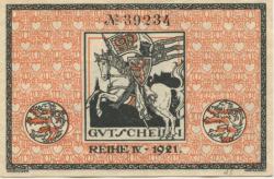 Marburg - Stadt - 1921 - 50 Pfennig