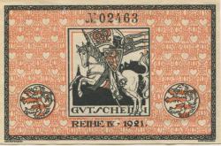 Marburg - Stadt - 1921 - 50 Pfennig