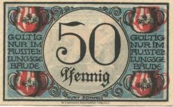 Marburg - Marburger Briefmarken- und Notgeldausstellungs-Leitung - 22.10 - 24.10.1921 - 50 Pfennig