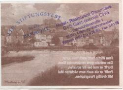 Marburg - W. V. Hohenstaufen-Königsberg, Kaffweg 11 (Hansen-Haus) - 13.6. - 15.6.2008 - 50 Cent