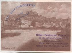 Marburg - W. V. Hohenstaufen-Königsberg, Kaffweg 11 (Hansen-Haus) - 13.6. - 15.6.2008 - 50 Cent