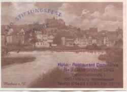 Marburg - W. V. Hohenstaufen-Königsberg, Kaffweg 11 (Hansen-Haus) - 13.6. - 15.6.2008 - 2.5 Euro