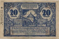 Marienberg - Amtshauptmannschaft - 2.11.1918 - 20 Mark