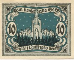 Marienburg (heute: PL-Malbork) - Stadt - -- - 10 Pfennig 