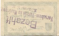 Marienwerder (heute: PL-Kwidzyn) - Vorschuss-Verein EGmbH - 20.12.1916 - 50 Pfennig