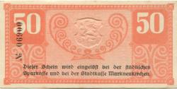 Markneukirchen - Stadt - - 31.12.1918 - 50 Pfennig