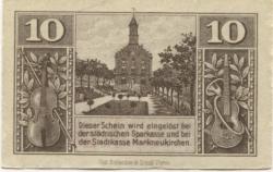 Markneukirchen - Stadt - - 31.12.1919 - 10 Pfennig