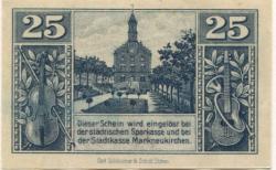 Markneukirchen - Stadt - - 31.12.1919 - 25 Pfennig