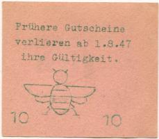 Massing - Hummel, J., Warenhaus - 1.7.1947 - 10 Pfennig