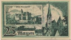 Mayen - Stadt - 1.6.1919 - 31.3.1921 - 25 Pfennig