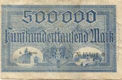 Meerane - Stadt - 8.8.1923 - 500000 Mark