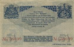 Meißen - Amtshauptmannschaft und Stadt - 8.11.1918 - 5 Mark