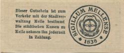 Melle - Stadt - 18.10.1918 - 10 Pfennig 