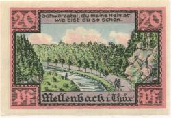 Mellenbach - Gemeinde - 1.7.1921 - 20 Pfennig