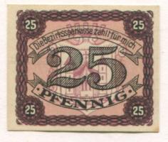 Mellrichstadt - Bezirkssparkasse - -- - 25 Pfennig