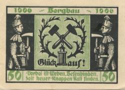 Menteroda - Gemeinde - 1.11.1921 - 50 Pfennig