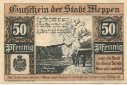 Meppen - Stadt - 31.5.1921 - 50 Pfennig