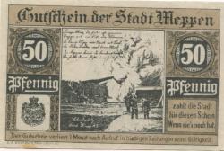 Meppen - Stadt - 31.5.1921 - 50 Pfennig