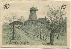 Michendorf - Verein der Gewerbetreibenden - -- - 10 Pfennig