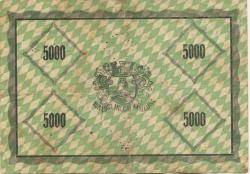 Mindelheim - Stadt - 1.12.1922 - 1.4.1923 - 5000 Mark