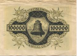Mindelheim - Stadt - 1.8.1923 - 100000 Mark