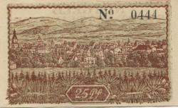 Mittelwalde (heute: PL-Miedzylesie) - Stadt - -- - 25 Pfennig