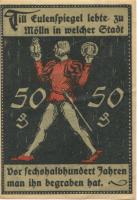 Mölln - Stadt - - 31.12.1921 - 50 Pfennig