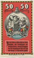 Mölln - Stadt - - 31.12.1921 - 50 Pfennig