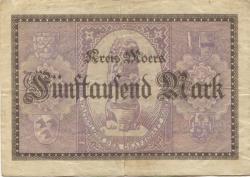 Moers - Kreis - 15.2.1923 - 5000 Mark