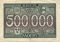 Moers - Kreis - 1.8.1923 - 500000 Mark