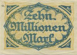 Moers - Kreis - 15.9.1923 - 10 Millionen Mark