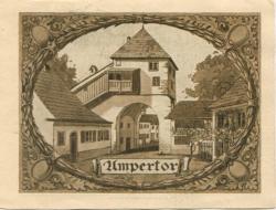 Moosburg - Stadt - 1.2.1921 - 25 Pfennig