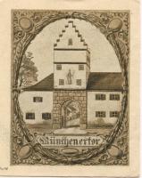 Moosburg - Stadt - 1.2.1921 - 25 Pfennig