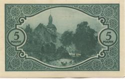 Mosbach - Kreis - 15.11.1918 - 1.2.1919 - 5 Mark