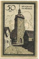 Mücheln - Stadt - 1.7.1921 - 50 Pfennig