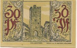 Mühldorf - Stadt - - 1.4.1922 - 50 Pfennig