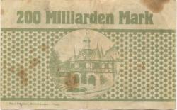 Mühlhausen - Stadt - 20.10.1923 - 200 Milliarden Mark