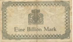 Mühlhausen - Stadt - 15.11.1923 - 1 Billion Mark