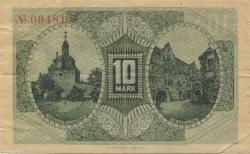 Mühlhausen - Stadt - 31.10.1918 - 1.2.1918 - 10 Mark